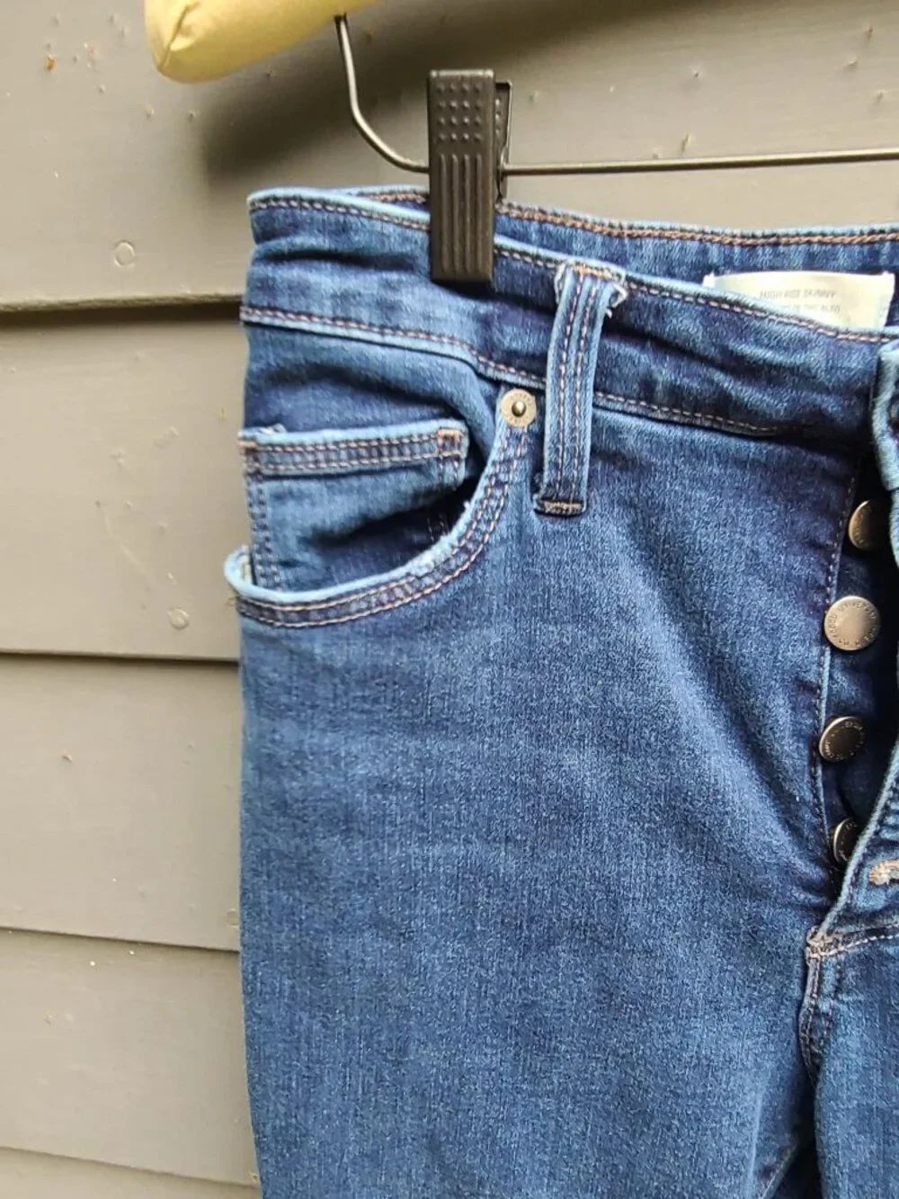 Universal Threads 5 Button Fly High Rise Skinny Jeans 10/30 - Picture 4 of 9